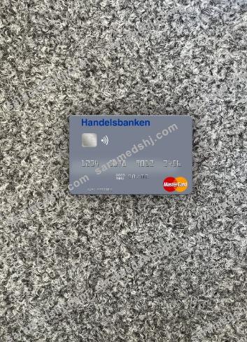 Norway Handelsbanken mastercard photolook front